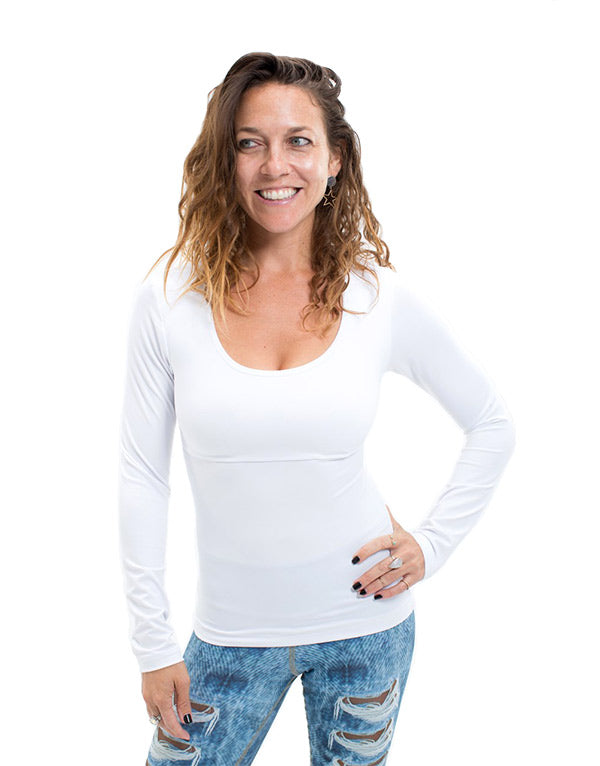 Destroyed Long Sleeve Top