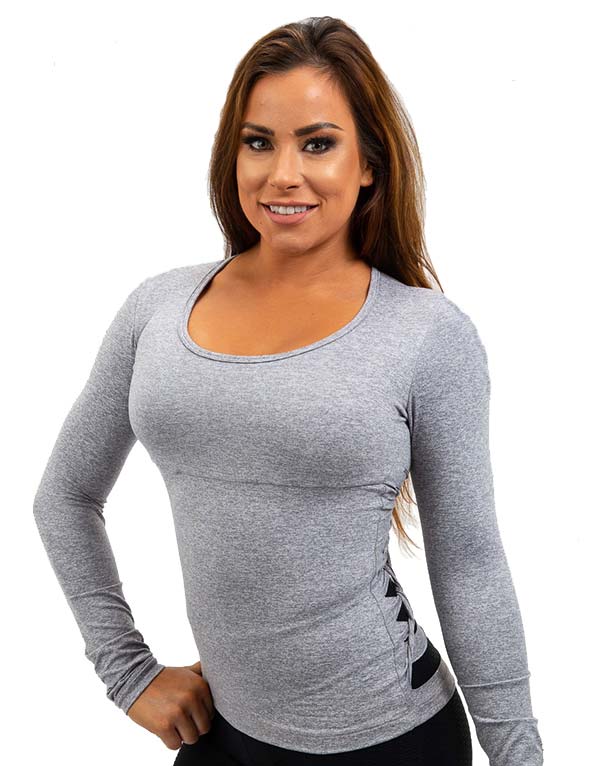 Destroyed Long Sleeve Top