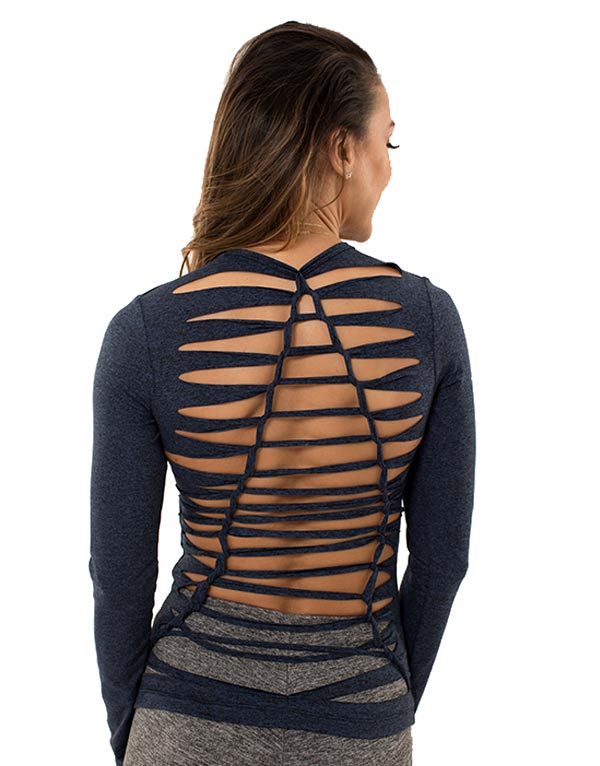 Destroyed Long Sleeve Top