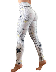 White Snake Leggings