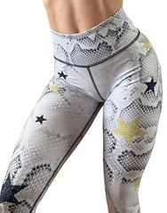 White Snake Leggings