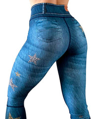 Gold Stars Bellbottom Pants