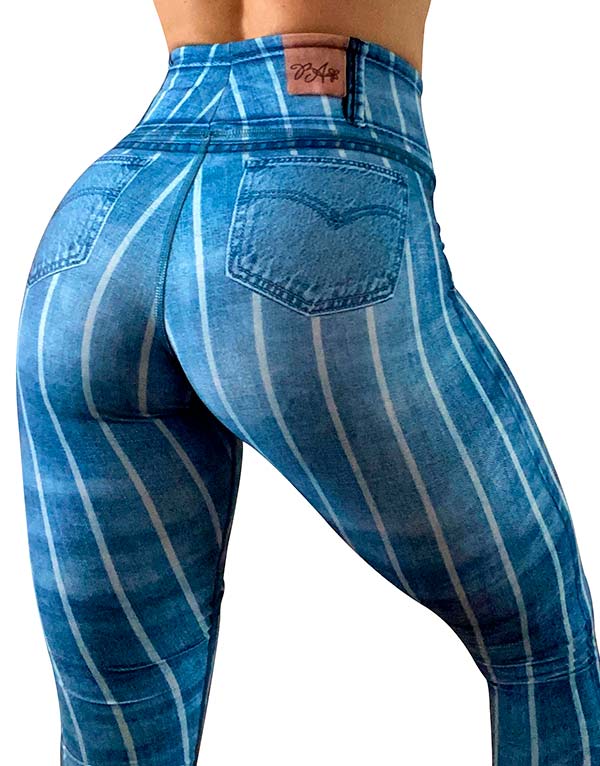 Pin Striped Bellbottom Pants