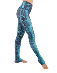 Blue Snake Leggings