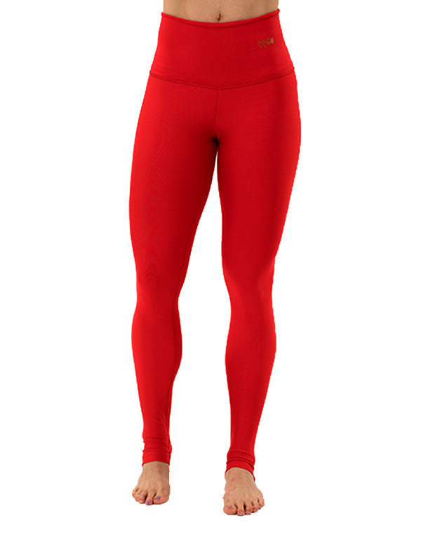 Classic Red Leggings High Waist – Body Angel Activewear