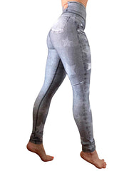 Gray Stars Leggings